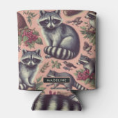  Schattige wasbeer Blikjeskoeler (Achterkant)