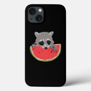 Schattige wasbeer iPhone 13 hoesje