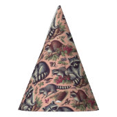  Schattige wasbeer Feesthoedjes (Links)