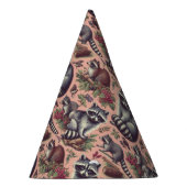  Schattige wasbeer Feesthoedjes (Rechts)