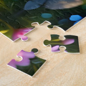 Schattige wasbeer verkleed met Roos Legpuzzel (Zijkant)