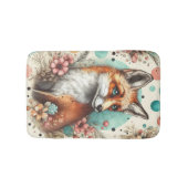 Schattige  Watercolo Fox Schilderen Badmat (Voorkant)
