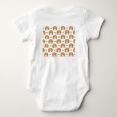 Schattige Watercolor Beagle Hond Romper (Achterkant)