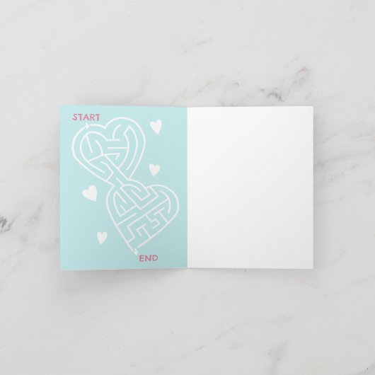 Schattige watermeloen Iemand Liefs Valentijn Kaart (Binnen)