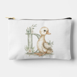 Schattige Waterverf Baby Dieren Alfabet Eend Etui