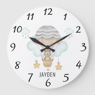 Schattige Waterverf Beer in heteluchtballonkwekeri Grote Klok