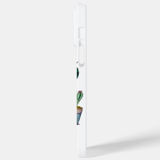 Schattige waterverf cactussen succulenten in potte Case-Mate iPhone case (Achterkant / Links)