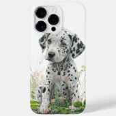 SCHATTIGE WATERVERF DALMATIAN PUPPY DOG Case-Mate iPhone CASE (Achterkant)