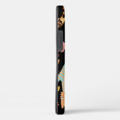 Schattige Waterverf-dinosaurussen met grote dineei Case-Mate iPhone Case (Achterkant / Rechts)