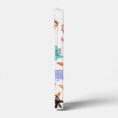 Schattige Waterverf-dinosaurussen met grote dineei Case-Mate iPhone Case (Achterkant / Links)