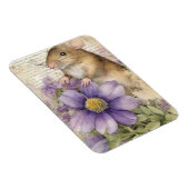Schattige Waterverf Spring Mouse Magneet (Rechterzijde)