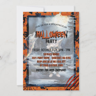 Schattige weerwolf Waterverf bos Kaart