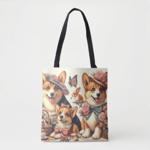 Schattige Welsh Corgi Cardigan Draagtas