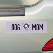 Schattige Westie-uitbarsting Bumpersticker (Op auto)