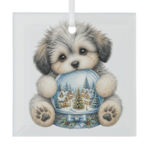 SCHATTIGE WHIMSICALE KERSTTHEMA HONDJES