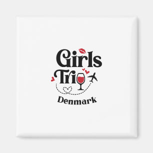Schattige wijnmeisjesreis Denemarken Vakantie Magneet