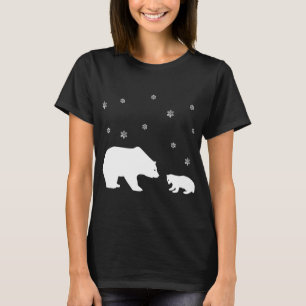 Schattige Winter Beer Kerst T-shirt