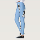 Schattige wit schaap:  lammeren. leggings (Links)