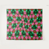 Schattige woestijnpatroon van het Roos Wandkleed (Voorkant (horizontaal))