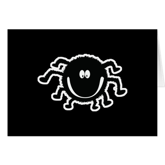 schattige wollige spin (Voorkant Horizontaal)