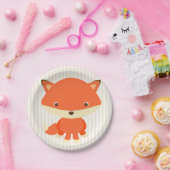 Schattige Woodlands Creature Fox Party Cake Bord (Feest)