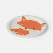 Schattige Woodlands Creature Fox Party Cake Bord (Gekanteld)
