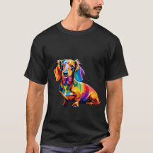 Schattige Worst Dog Dier LGBT Pride Dog T-shirt
