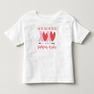 Schattige XOXO Knuffels en Kusjes Valentijn Kinder Shirts
