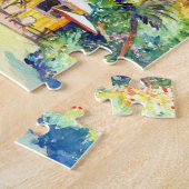 Schattige Yellow Kauai Cottage Legpuzzel (Zijkant)