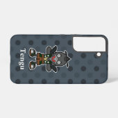 Schattige Yokai Karasu Tengu | Japanse folklore Samsung Galaxy Hoesje (Achterkant horizontaal)