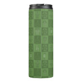 Schattige Yokai Karasu Tengu | Japanse folklore Thermosbeker (Achterkant)