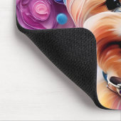 Schattige Yorkie Mousepad Muismat (Hoek)