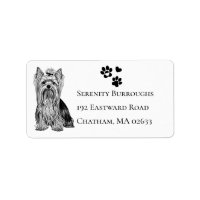 Schattige Yorkshire Terrier Puppy Hondenliefhebber
