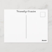  Schattige Yorkshire Terrier Puppy Hondenportret Briefkaart (Achterkant)