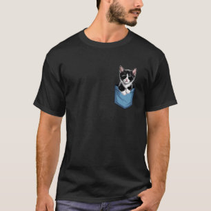 Schattige Zak Smoking Kat Liefhebber Kat Moeder T-shirt