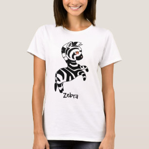 Schattige Zebra-Shirt T-shirt