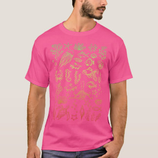 Schattige Zee Creatures Streetwear T-shirt
