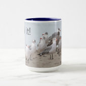 Schattige Zee Gull un Gossip Mok Cup (Midden)