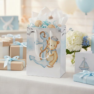 Schattige zeemanbeer medium cadeauzakje