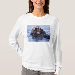 Schattige Zeeotter   Alaska, VS T-shirt