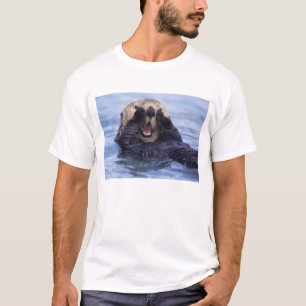 Schattige Zeeotter Alaska, VS T-shirt