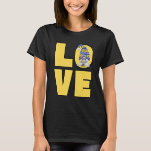 Schattige Zomer Dwerg Voor Zomer En Hippie Moeder T-shirt