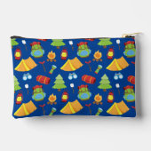 Schattige zomerkamp patroon etui (Achterkant)