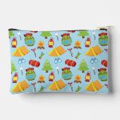 Schattige zomerkamp patroon etui (Achterkant)