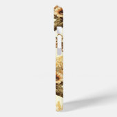 Schattige  Zonnebloem Varkenspatroon Case-Mate iPhone Case (Achterkant / Links)