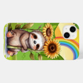 schattige zonnebloempjes Case-Mate iPhone case (Achterkant (horizontaal))
