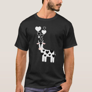 Schattige Zuivelkoeien Hartjes Liefhebben Koeien T-shirt