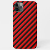 Schattige zwart en rood patroon Case-Mate iPhone case (Achterkant)