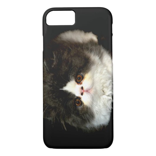 Schattige zwart wit kitten kat ragdoll foto Case-Mate iPhone case (Achterkant)