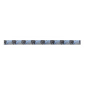 Schattige zwarte lab Puppy Dog Lint (Voorkant)